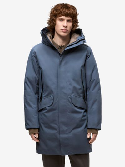 Лот: 25675072. Фото: 1. Пальто мужское NORPPA Togar, Голубой. Другое (спортивная одежда)