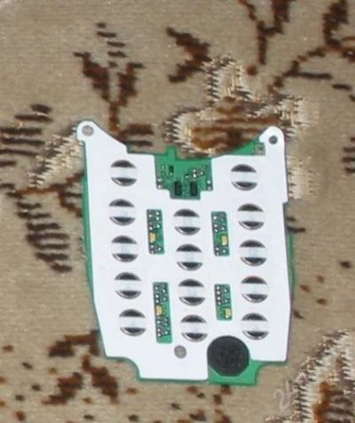 Лот: 96160. Фото: 1. Клавиатурная плата Motorola V80. Другое (смартфоны, связь, навигация)