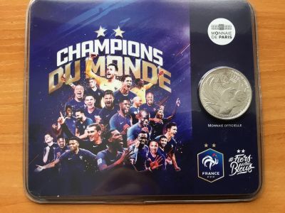 Лот: 12598269. Фото: 1. Франция 10 евро Чемпион мира 1998... Европа