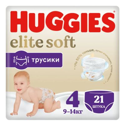 Лот: 23716554. Фото: 1. Хаггис Элит Софт 4 трусики-подгузники... Лекарства