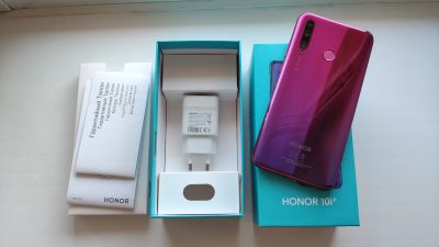 Лот: 18205169. Фото: 1. Honor 10i, 4/128Gb, утопленник... Смартфоны