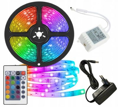Лот: 21047124. Фото: 1. Новая светодиодная лента LED RGB... Светодиодная подсветка