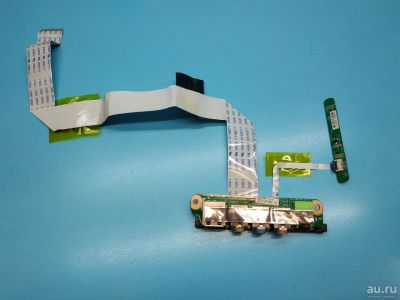 Лот: 17506524. Фото: 1. Б/У плата с разъемами USB, Audio... Печатные платы