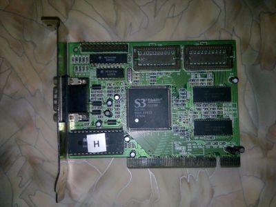 Лот: 6486452. Фото: 1. Видеокарта S3 Trio PCI. Видеокарты
