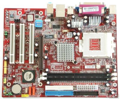 Лот: 8006279. Фото: 1. MSI ms-7061/USB/SATA/LAN. Материнские платы