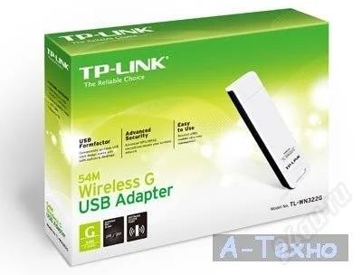 Лот: 1857524. Фото: 1. Wi-Fi адаптер TP-LINK TL-WN322G... WiFi, Bluetooth адаптеры
