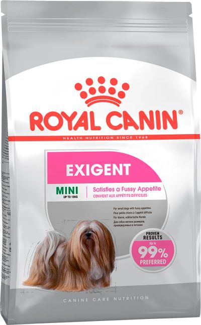 Лот: 15054879. Фото: 1. (Роял Канин) Mini Exigent 1кг... Корма