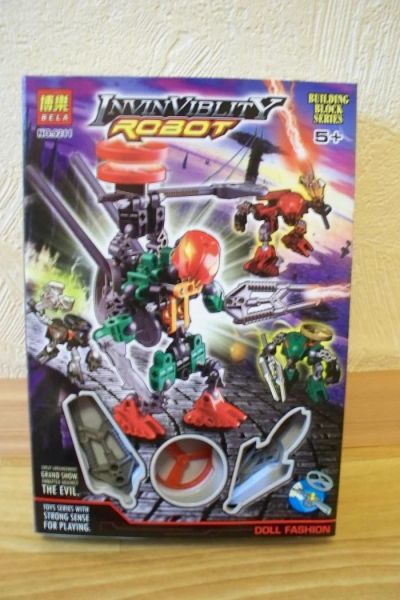 Лот: 6131470. Фото: 1. Конструктор Invin Viblity Robot. Конструкторы