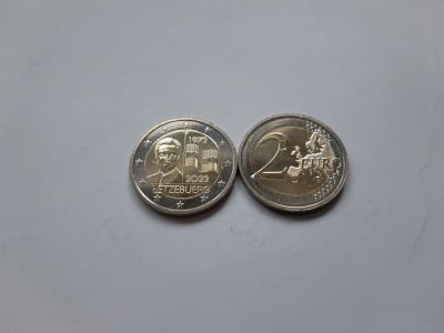 Лот: 19902356. Фото: 1. Люксембург 2 евро 2022 " 50 лет... Европа
