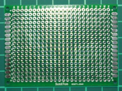 Лот: 7154900. Фото: 1. Универсальная печатная плата 5X7... Печатные платы