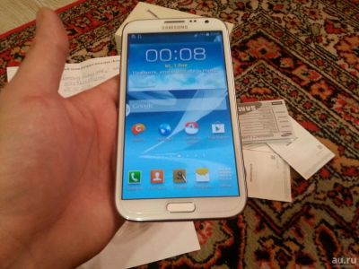Лот: 9089045. Фото: 1. Samsung Galaxy Note 2 N7100 White... Смартфоны