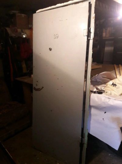 Лот: 11869677. Фото: 1. Дверь из железа 840х2000. Двери входные