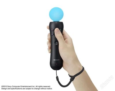 Лот: 1569106. Фото: 1. Playstation Move Motion Controller. Аксессуары для игровых приставок, консолей, геймпады