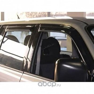 Лот: 16034785. Фото: 1. Дефлекторы боковых окон 4 ч темн... Детали тюнинга