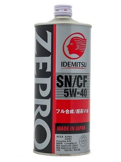 Лот: 12124308. Фото: 1. Idemitsu zepro euro spec 5w40... Масла, жидкости