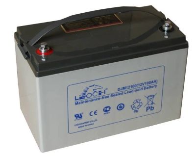 Лот: 16881050. Фото: 1. аккумулятор leoch djm 12-100Ач... Аккумуляторы