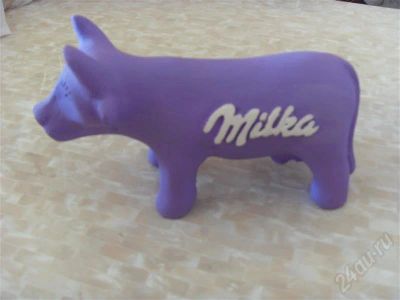 Лот: 467039. Фото: 1. Забавная корова Milka!!!. Разное