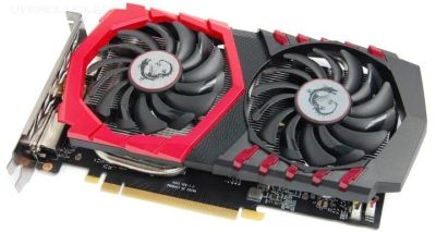Лот: 12130530. Фото: 1. Видеокарта MSI PCI-E GeForce GTX... Видеокарты