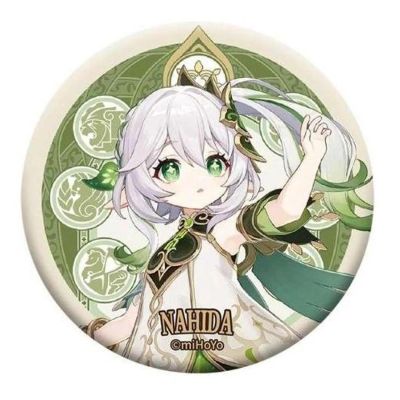 Лот: 24662073. Фото: 1. Значок Genshin Impact Sumeru Nahida... Другое (сувениры, подарки)