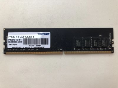 Лот: 25672831. Фото: 1. DIMM DDR4 8Gb Patriot PSD48G213381... Оперативная память