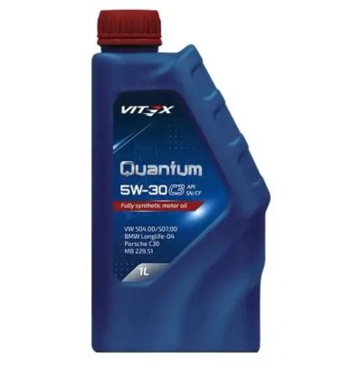 Лот: 24570942. Фото: 1. Масло моторное Vitex Quantun C3... Масла, жидкости