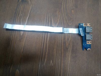 Лот: 15456883. Фото: 1. Плата с USB портами на шлейфе... Платы расширения, контроллеры, доп. порты