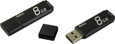 Лот: 19394338. Фото: 1. Флешка USB 2.0 8Gb Netac U351... USB-флеш карты