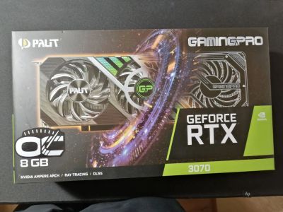 Лот: 19488405. Фото: 1. Видеокарта Palit GeForce RTX 3070... Видеокарты
