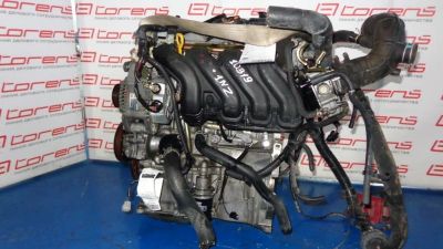 Лот: 15089063. Фото: 1. Двигатель TOYOTA 1NZ-FE на ALLEX... Двигатель и элементы двигателя