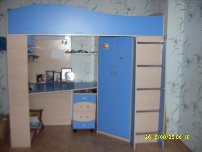 Лот: 8102389. Фото: 1. кровать чердак. Детские кровати и кроватки