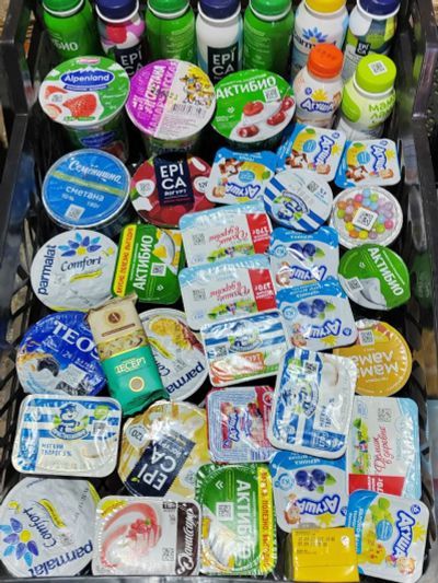 Лот: 20789377. Фото: 1. Вкусные йогурты. Молоко и молочные продукты