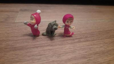Лот: 20518480. Фото: 1. Маша и медведь фигурки игрушки. Куклы и аксессуары