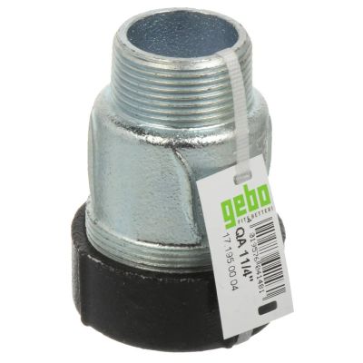 Лот: 24097652. Фото: 1. Муфта 1" 1/4, чугун, наружная... Фитинги, подводка