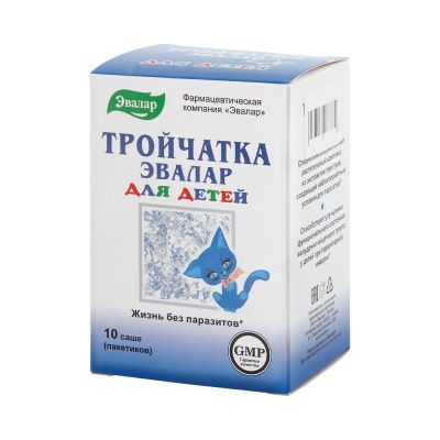 Лот: 23263967. Фото: 1. Тройчатка Эвалар для детей саше... Лекарства