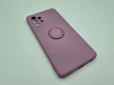 Лот: 18245500. Фото: 1. Чехол накладка Samsung A52 фиолетовый... Чехлы, бамперы