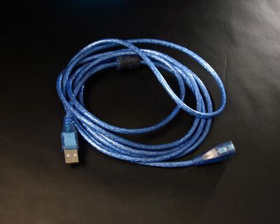 Лот: 15443464. Фото: 1. Кабель удлинитель USB (папа) -USB... Дата-кабели, переходники