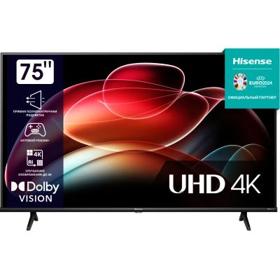 Лот: 25037398. Фото: 1. Ultra HD (4K) LED телевизор 75... Телевизоры