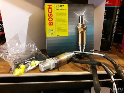 Лот: 9693722. Фото: 1. Датчик кислородный bosch 0258986507... Электрооборудование