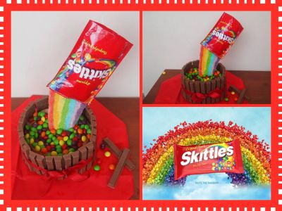 Лот: 4798157. Фото: 1. Торт "Skittles". Торты, пирожные