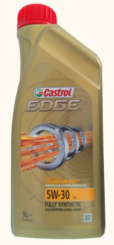 Лот: 14492391. Фото: 1. Castrol EDGE SAE 5W30, LL 1L... Масла, жидкости