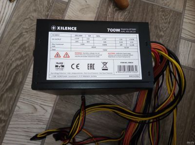 Лот: 18157768. Фото: 1. Блок питания Xilence xp700r7 700w. Корпуса, блоки питания