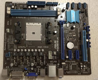 Лот: 17842653. Фото: 1. Материнская плата asus f2a55-m... Материнские платы