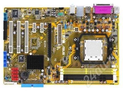 Лот: 445122. Фото: 1. Материнка ASUS M2N. Материнские платы