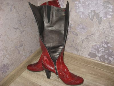 Лот: 21724124. Фото: 1. Сапоги р. 39-40 Fabi Kenzo. Сапоги