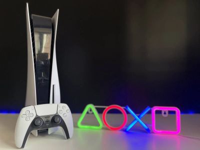 Лот: 25393315. Фото: 1. Sony Playstation 5 + 400 игр. Аксессуары для игровых приставок, консолей, геймпады