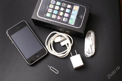 Лот: 1323923. Фото: 1. Iphone 3gs 16гиг (полный комплект... Смартфоны