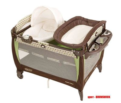 Лот: 4270531. Фото: 1. Кроватка-манеж Graco Cuddle Cove. Другое (дети растут)