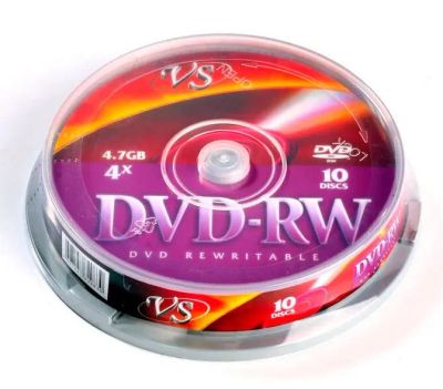 Лот: 25795169. Фото: 1. Диски VS DVD-RW 4.7 Gb 4x Cake... Другое (бытовая техника)