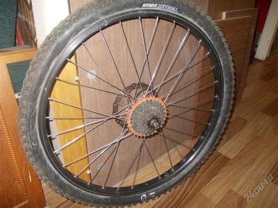 Лот: 2820894. Фото: 1. Колесо велосипедное заднее 26... Запчасти