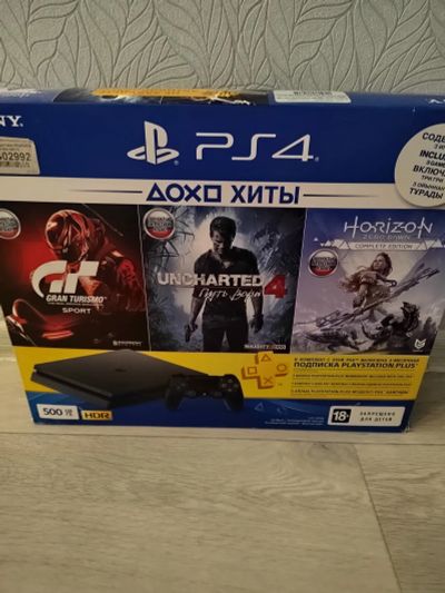 Лот: 18026454. Фото: 1. Playstation 4 slim ps4 500. Игровые приставки, консоли